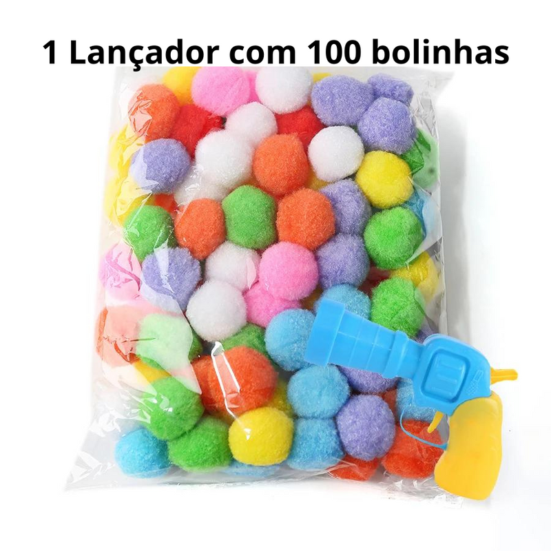 Atirador de Bolinha de Pelúcia