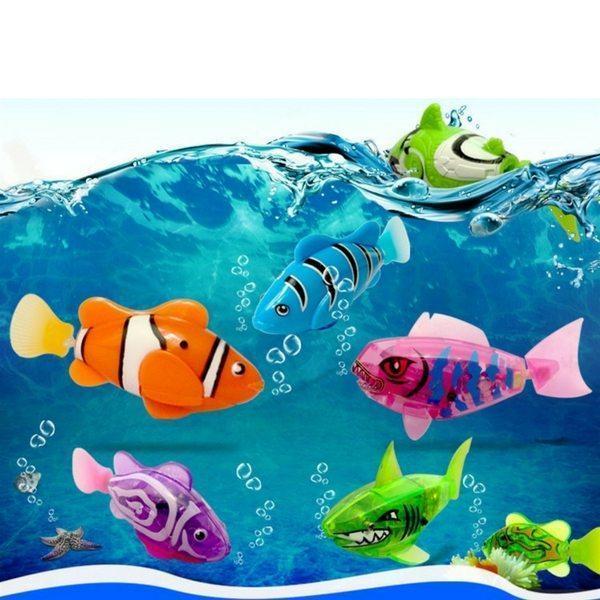 Brinquedo Peixe Robô para Gatos