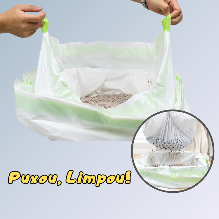 Sacos Coletores Reutilizáveis para Caixas de Areia
