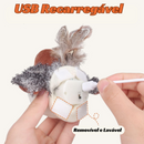 Passarinho Elétrico com Som para Gatos