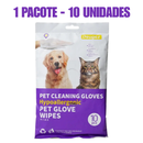 Luva de Limpeza a Seco para Pets