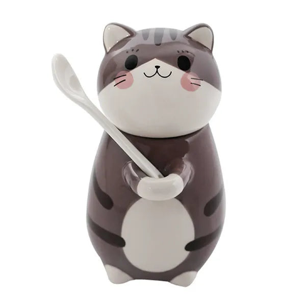 Caneca Gatinho de Cerâmica