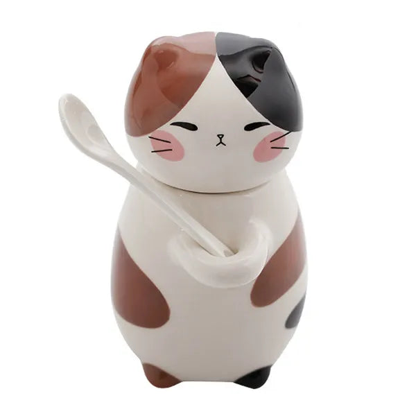 Caneca Gatinho de Cerâmica