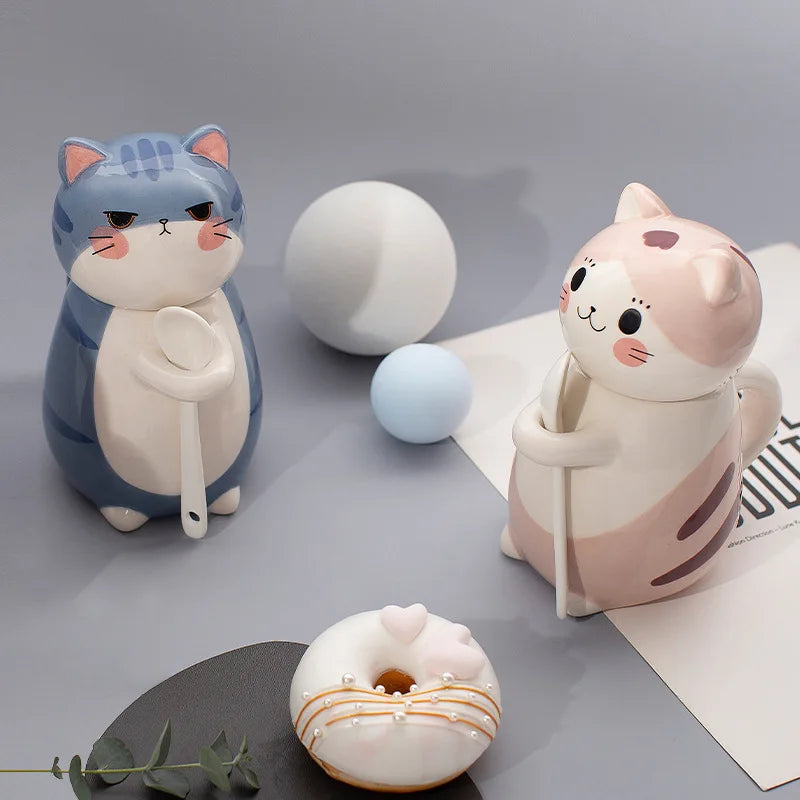 Caneca Gatinho de Cerâmica