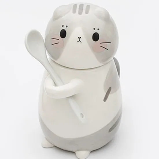 Caneca Gatinho de Cerâmica