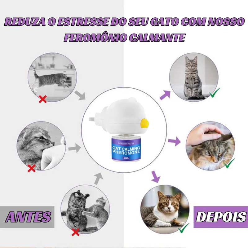 Feromônio Calmante para Gatos
