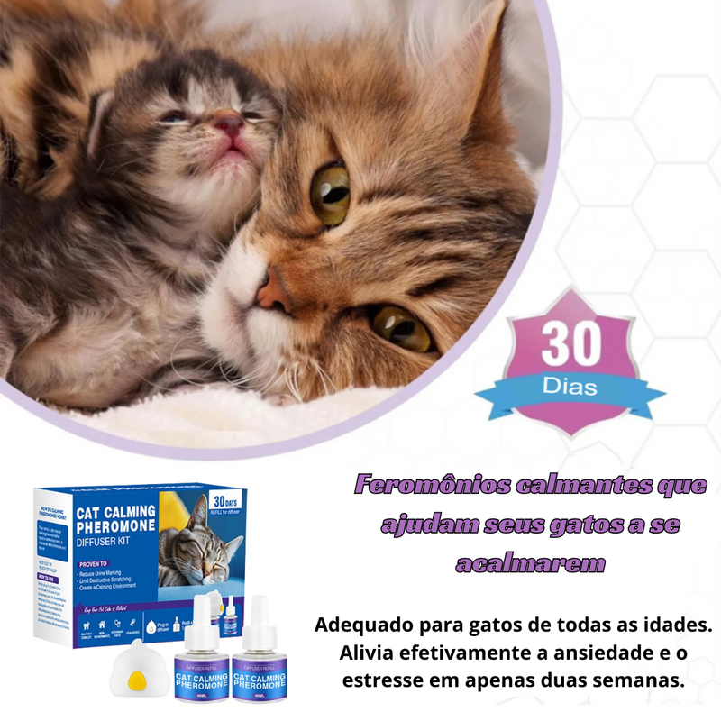 Feromônio Calmante para Gatos