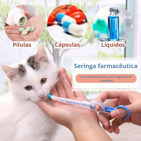 Seringa Dispensadora de Medicamentos EasyMedi Pet®
