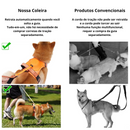 Coleira Peitoral com Guia Retrátil Embutido