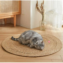 Tapete Arranhador de Taboa Trançada