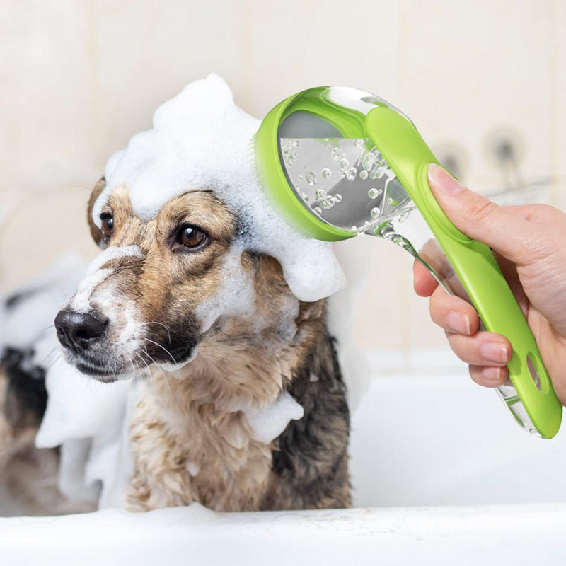 Escova de Banho com Dispenser para Shampoo