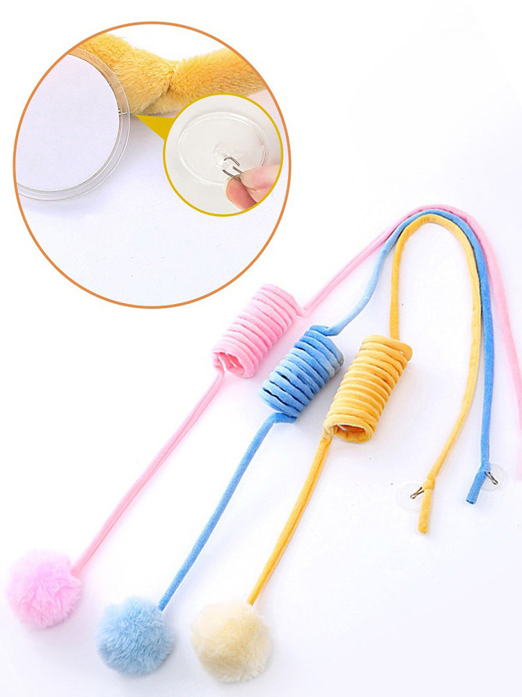 Brinquedo de Pendurar com Ventosa para Gatos