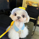 Kit Coleira Peitoral/Guia & Chapéu Duck