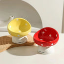 Comedouro de Cerâmica Cogumelo