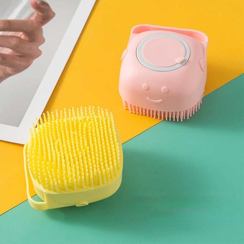 Zenbrush - Escova Massageadora de Silicone para Banho Pet