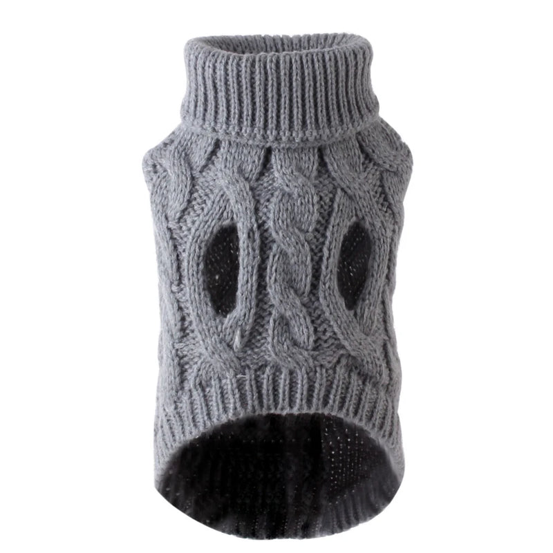 Roupa Tricô Inverno Gola Alta