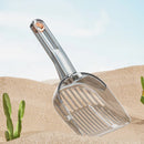 Pá com Alça Retrátil para Areia de Gato