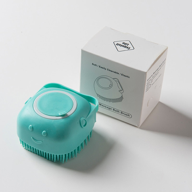 Zenbrush - Escova Massageadora de Silicone para Banho Pet