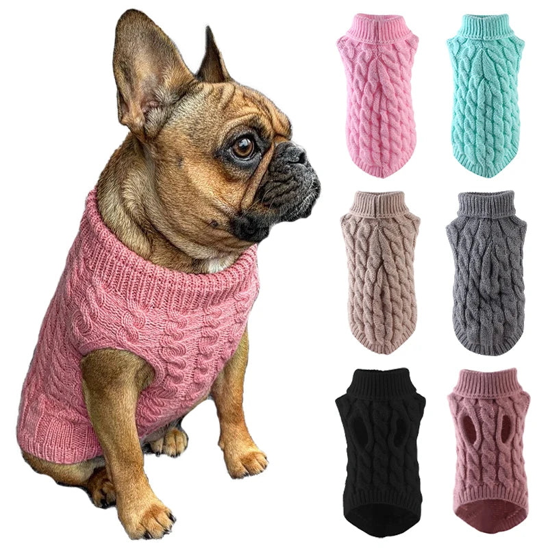 Roupa Tricô Inverno Gola Alta