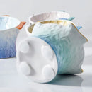 Comedouro de Cerâmica Elevado Peixe