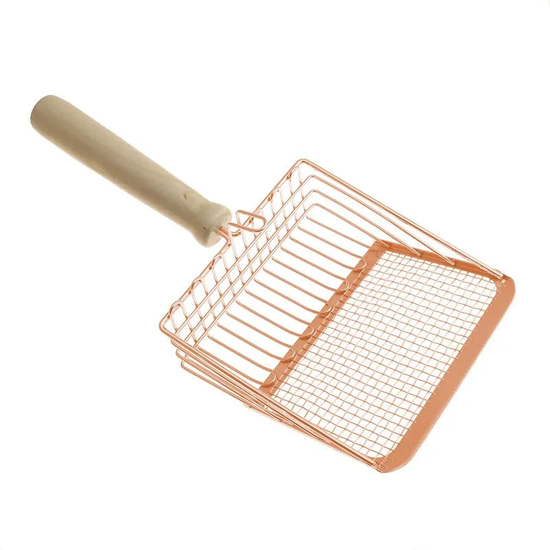 Pá Inox Pro Clean 2 em 1 para Areia de Gato