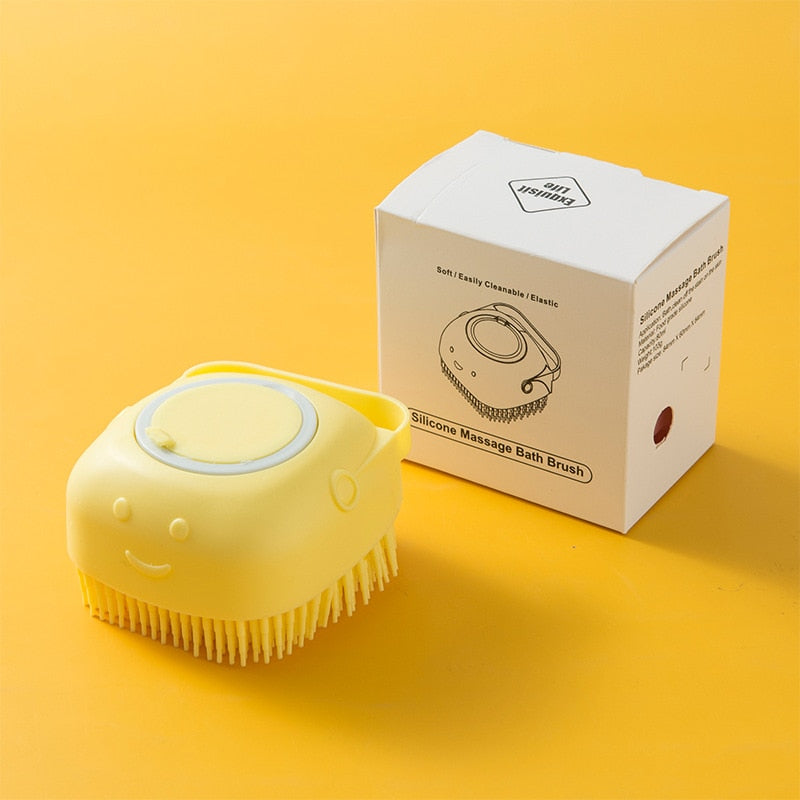 Zenbrush - Escova Massageadora de Silicone para Banho Pet
