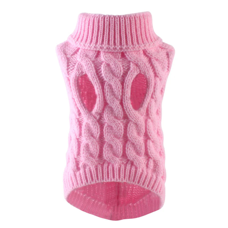 Roupa Tricô Inverno Gola Alta