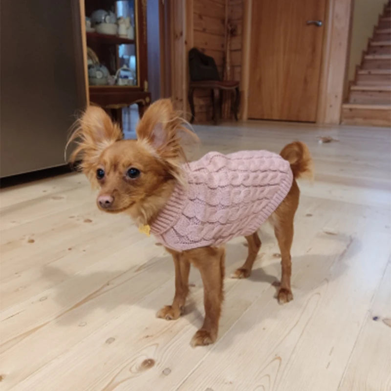 Roupa Tricô Inverno Gola Alta