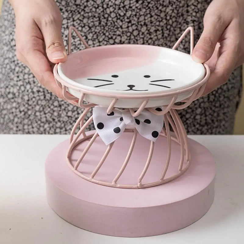 Comedouro Elevado Gatinho