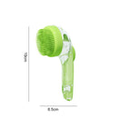 Escova de Banho com Dispenser para Shampoo