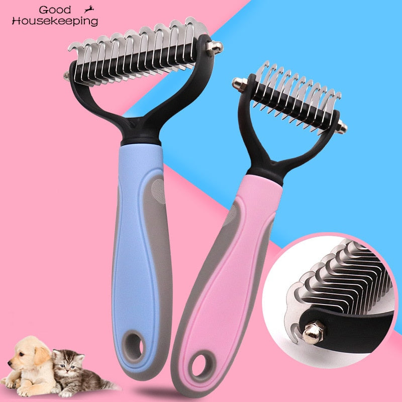 Escova Rasqueadeira SmoothGroom™ - Para Cães e Gatos