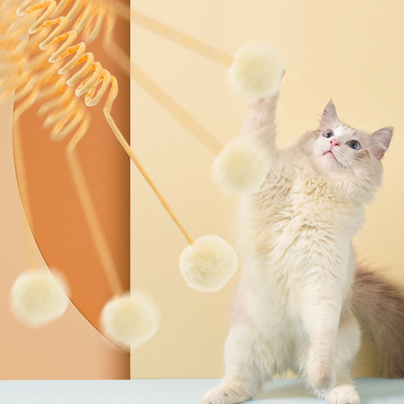 Brinquedo de Pendurar com Ventosa para Gatos