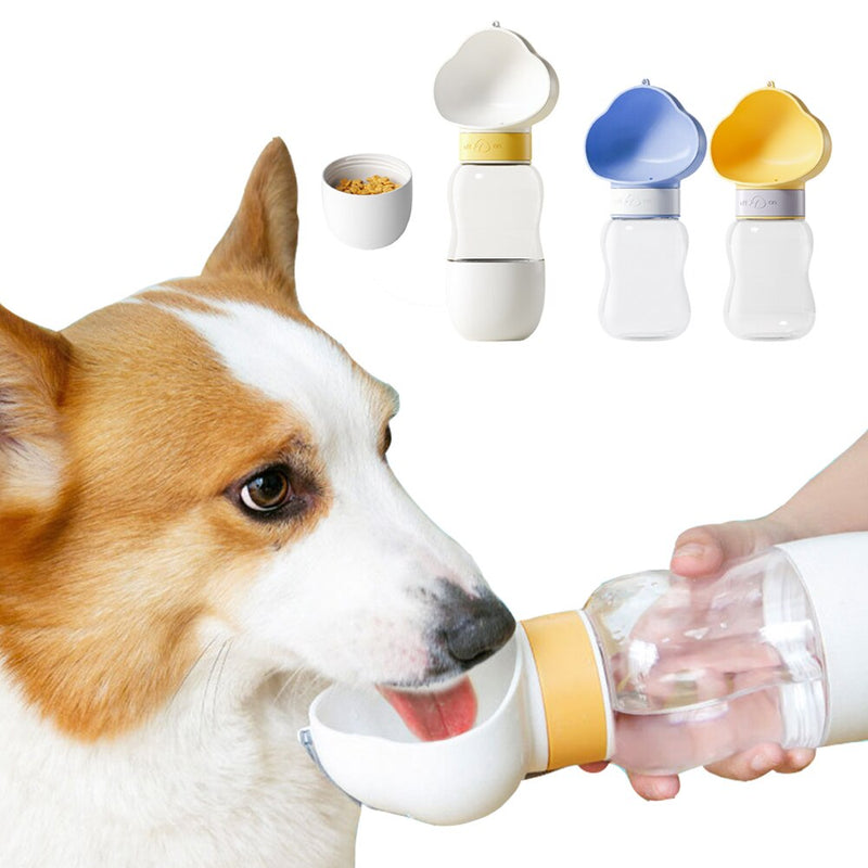 Garrafa Portátil Pet 2 em 1