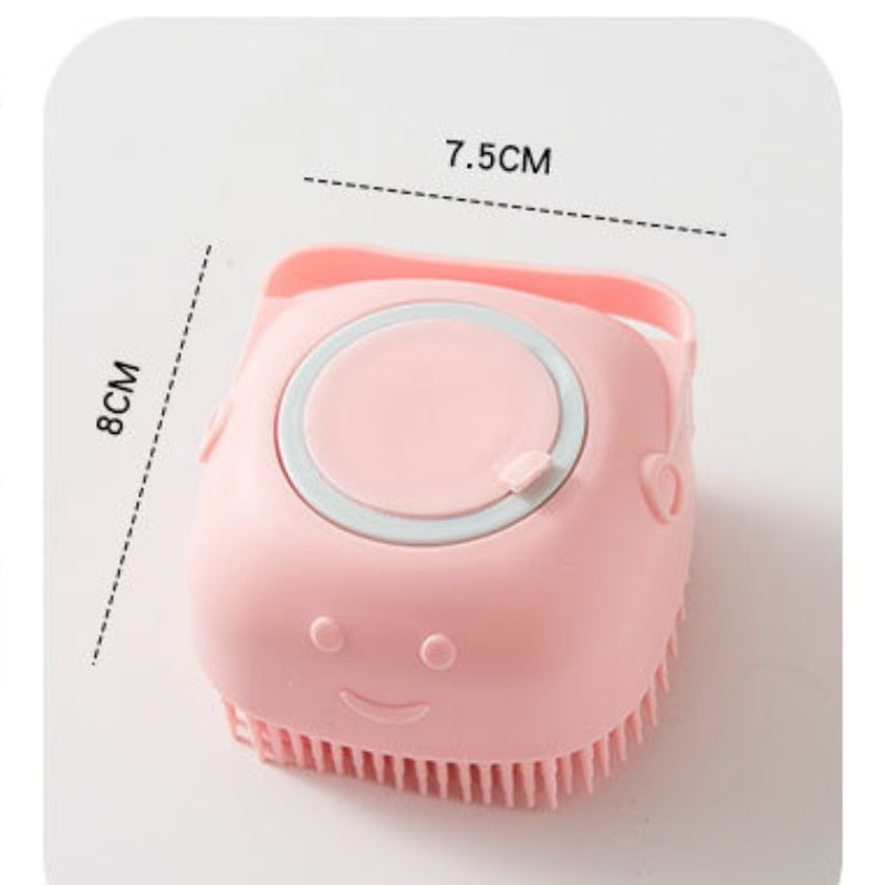 Zenbrush - Escova Massageadora de Silicone para Banho Pet