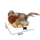 Passarinho Elétrico com Som para Gatos