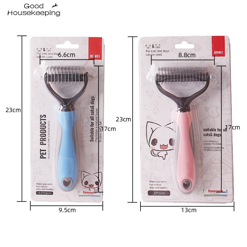 Escova Rasqueadeira SmoothGroom™ - Para Cães e Gatos