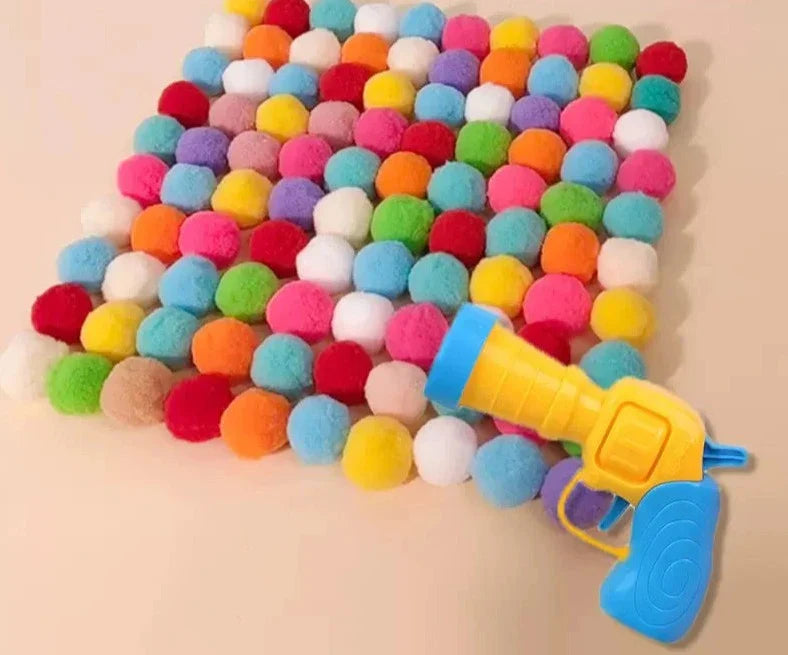 Atirador de Bolinha de Pelúcia