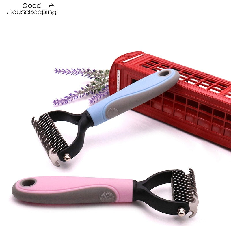 Escova Rasqueadeira SmoothGroom™ - Para Cães e Gatos