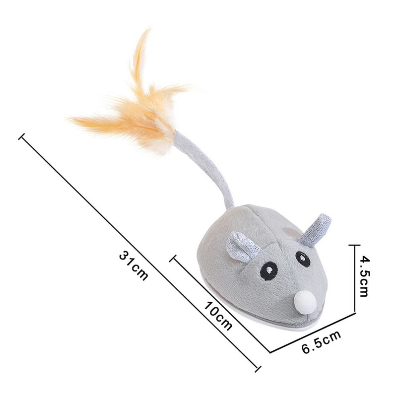 Brinquedo Ratinho Eletrônico para Gatos