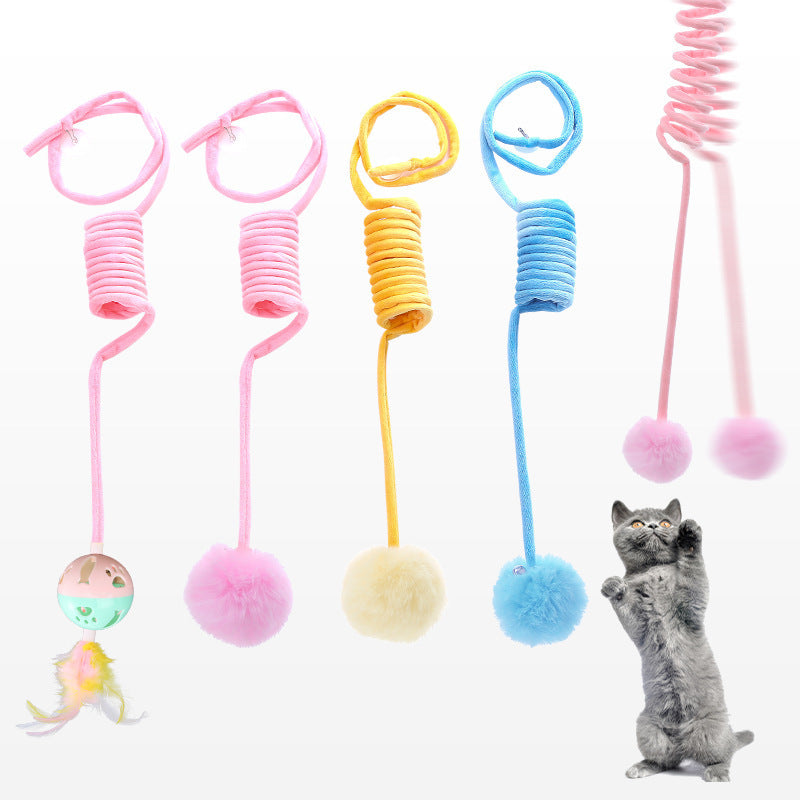 Brinquedo de Pendurar com Ventosa para Gatos