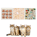 Pano de Embrulho Autoadesivo para Gatos